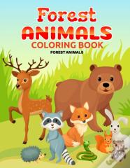Forest Animals Coloring Book