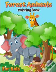 Forest Animals Coloring Book For Kids