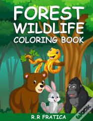 Forest Wildlife Coloring Book