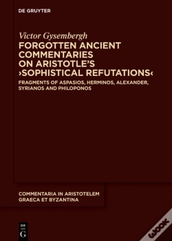 Capa do artigo Forgotten Ancient Commentaries On Aristotle'S  Sophistical Refutations