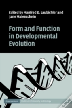 Capa do artigo Form And Function In Developmental Evolution