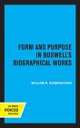 Form And Purpose In Boswell'S Biographical Works - Preview