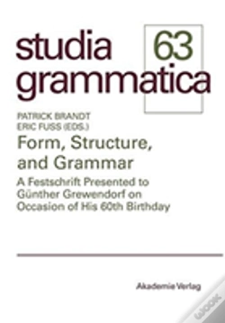 Capa do artigo Form, Structure, And Grammar