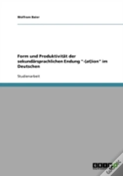 Capa do artigo Form Und Produktivit T Der Sekund Rsprac