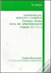 Formação Técnica Administração, Serviços e Comércio - Unidades 3 e 4 - 2572