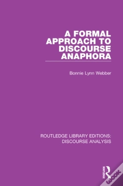 Capa do artigo Formal Approach To Discourse Anaphora