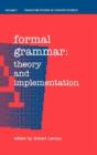 Formal Grammar - Preview