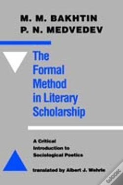 Capa do artigo Formal Method In Literary Scholarship