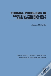 Capa do artigo Formal Problems In Semitic Phonology And Morphology