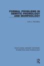 Formal Problems In Semitic Phonology And Morphology - Preview