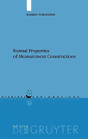Formal Properties Of Measurement Constructions - Preview