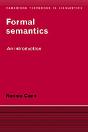 Formal Semantics - Preview