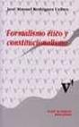 Formalismo Ético Y Constitucionalismo - Preview