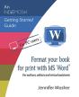 Format Your Book For Print With Ms Word(R) - Preview