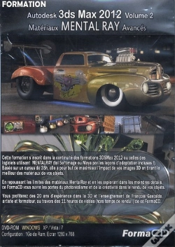 Capa do artigo Formation 3ds Max 2012 Volume 2 - Materiaux Mental Ray Avances