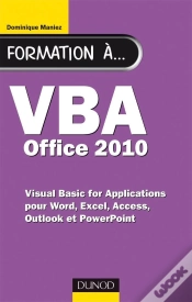 Capa do artigo Formation À Vba Office 2010 ; Pour Word, Excel, Access, Outlook Et Powerpoint