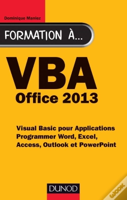 Capa do artigo Formation À Vba - Office 2013