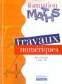 Formation Maths : Travaux Numériques ; Ses, Segpa, Erea ; Livre Détachable (Édition 2000) - Preview