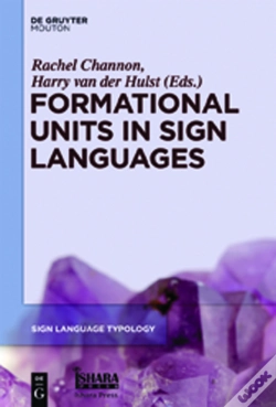 Capa do artigo Formational Units In Sign Languages
