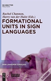Capa do artigo Formational Units In Sign Languages