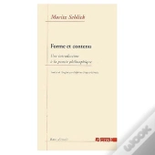Forme Et Contenu ; Une Introduction A La Pensee Philosophique