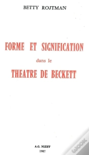 Capa do artigo Forme Et Signification Dans Le Théâtre De Beckett