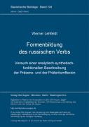 Formenbildung Des Russischen Verbs