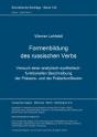 Formenbildung Des Russischen Verbs - Preview