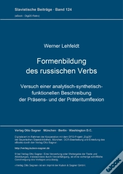 Capa do artigo Formenbildung Des Russischen Verbs