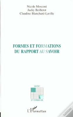 Capa do artigo Formes Et Formations Du Rapport Au Savoir