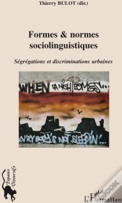 Capa do artigo Formes Et Normes Sociolinguistiques ; Ségrégations Et Discriminations Urbaines