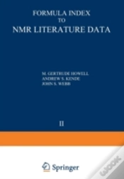 Capa do artigo Formula Index To Nmr Literature Data: Volume 2: 1961 1962 References