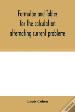 Capa do artigo Formulae And Tables For The Calculation