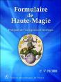 Formulaire De Haute-Magie - Preview