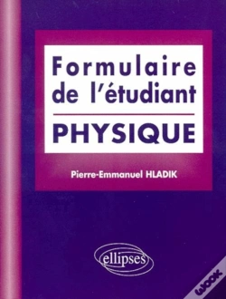 Capa do artigo Formulaire De L'Étudiant (Physique)