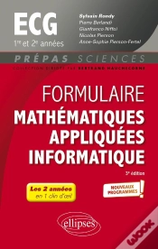 Capa do artigo Formulaire Mathématiques Appliquees - Informatique : Ecg 1re Et 2e Années ; Programme 2022