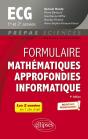 Formulaire Mathématiques Approfondies - Informatique : Ecg 1re Et 2e Années ; Programme 2022 - Preview