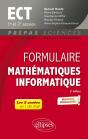 Formulaire Mathématiques - Informatique : Ect 1re Et 2e Années ; Programme 2022 - Preview
