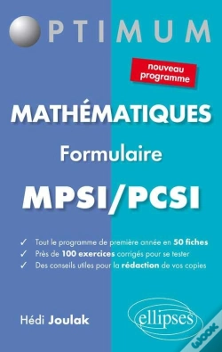 Capa do artigo Formulaire Mathématiques Mpsi-Pcsi