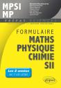 Formulaire Mathematiques Physique Chimie Sii-Mpsi-Mp - Preview