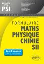 Formulaire Mathematiques Physique Chimie Sii Mpsi-Pcsi-Ptsi/Psi - Preview