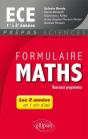 Formulaire Maths Ece 1re Et 2e Annees Nouveaux Programmes 2013-2014 - Preview