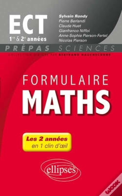 Capa do artigo Formulaire Maths Ect 1re Et 2e Annees