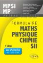Formulaire Maths Physique Chimie Sii Mpsi Mp 2eme Edition - Preview