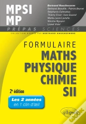 Capa do artigo Formulaire Mpsi/Mp Maths -Physique-Chimie - Sii - 2e Édition
