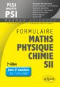 Formulaire Pcsi/Mpsi/Ptsi/Psi Math S- Physique-Chimie - Sii - 2e Édition - Preview