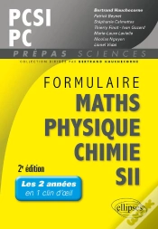 Capa do artigo Formulaire Pcsi/Pc Maths -Physique-Chimie - Sii - 2e Édition