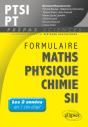 Formulaire Ptsi/Pt Maths -Physique-Chimie - Sii - Preview