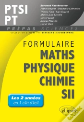 Capa do artigo Formulaire Ptsi/Pt Maths -Physique-Chimie - Sii