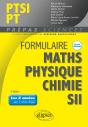Formulaire Ptsi/Pt - Maths - Physique-Chimie - Sii - Nouveaux Programmes - Preview